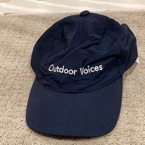 Navy Outdoor Voices hat